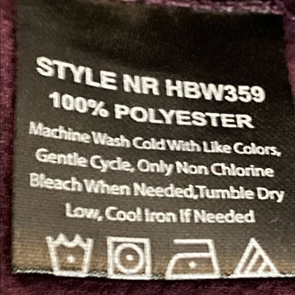 Harve Bernard Purple blouse Medium - Picture 6 of 6